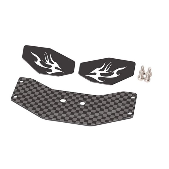 ROZYARD Rear Spoiler Chassis Enhanced Traction System Carbon Fiber Core Structure