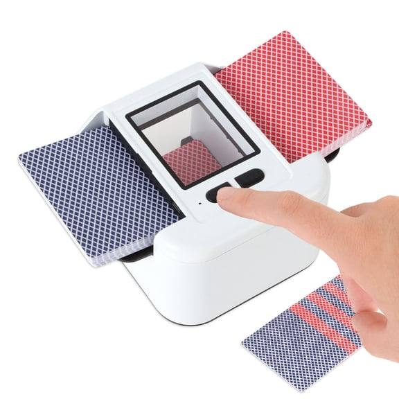 ROZYARD Rechargeable Card Shuffler Automatic Card Dealer Machine Shuffler