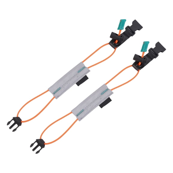 ROZYARD Reflective Leg Strap Wrist/Ankle Band Elastic Cord String with Cord Lock