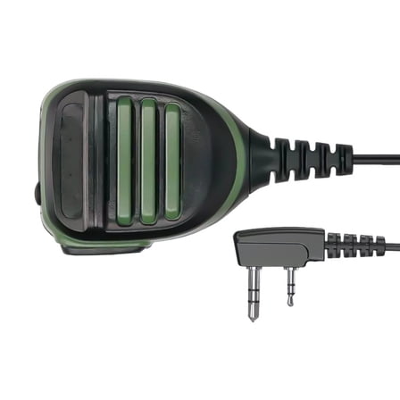 ROZYARD Replacement Microphone Speaker for BF-888S BF-F8HP Talkies Two Way Radio Speaker Mic Radio Accessories