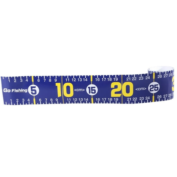Fish Ruler Decals Fish Measuring Tape Sticker Self-Adhesive Measuring ...