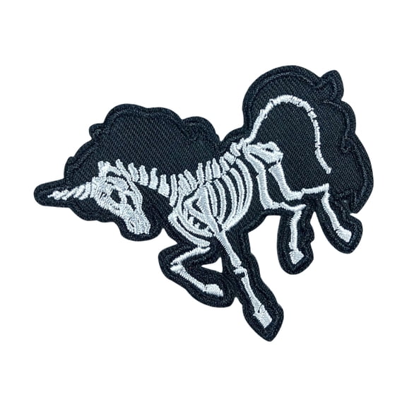 ROZYARD Sewing Patches Ponies Embroidered Patches Horse Head Iron On/Sew on Patches