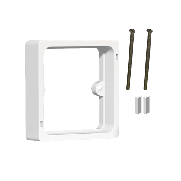 ROZYARD Single Gang Receptacle Outlet Box Extenders Single Socket Spacer Unit Receptacle Extender