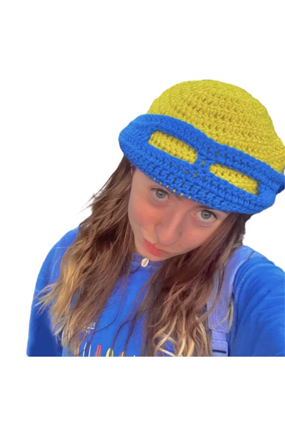 Slouchy Hat Funny Spiders Crocheted Hat for Women Men Teens Picture Props