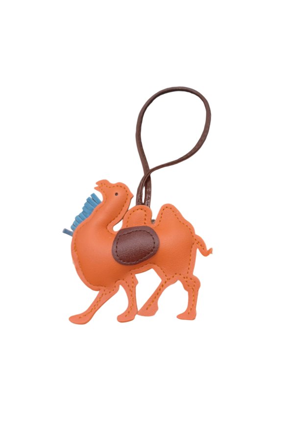 Soft PU Keychain Decorative Car Key Accessory Lightweight Design