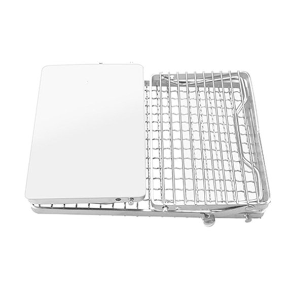 Stainsless Steel Campings Stove Grills Rack Portable Grills Table Folding Campfires Grills for Outdoor Campings Cooking