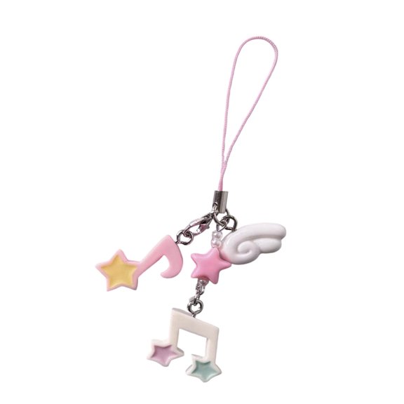 ROZYARD Star Beaded Cellphone Chain Phone Charm Secure Attachment Fashionable Jewelry