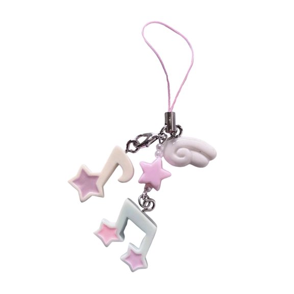 ROZYARD Star Beaded Cellphone Chain Phone Charm Secure Attachment Fashionable Jewelry