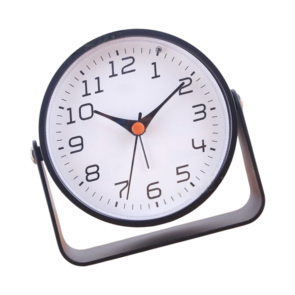 ROZYARD Steampunk Inspire Desktop Clock NonTicking Clock for Peaceful ...