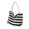 thumbnail image 1 of ROZYARD Stylish Striped Tote Bag for Women Large Capacity Beach Bags Shoulder Handbag, 1 of 21
