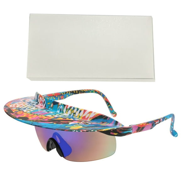 ROZYARD Sunglasses With Visor Attached Visor Attaches To Sunglasses Visor Shade Sunglasses Cycling Sunglasses Windproof Sunglass
