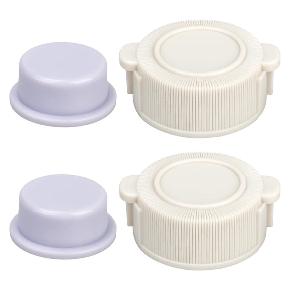 ROZYARD Swimming Pool Drain Valves Replacement Leak Proof Pool Valves Caps and Plugs