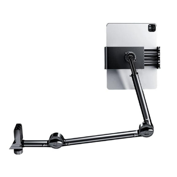 ROZYARD Tablet Stand Holder Aluminum Holder for Desk Bed Adjustable Arm Clamp Mount with 360 Degree Rotation Tablet Holder