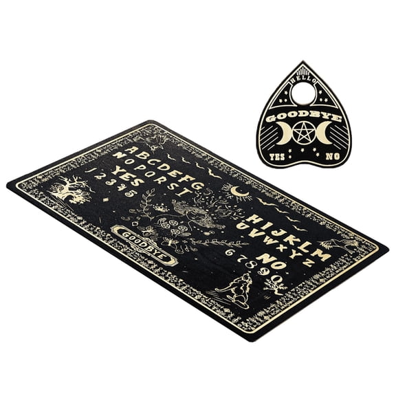 ROZYARD Talking Board with Planchette Wooden Spirits Board Metaphysical Message Board