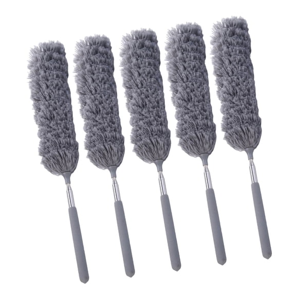 ROZYARD Telescoping Fiber Dusting Tool With Bendable Head Gaps Corner Cleaning Duster