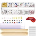 thumbnail image 1 of ROZYARD Tooth Gems Kit Teeth Crystals Jewelry Kit Fashionable Teeth Gems Kit Artificial, 1 of 15