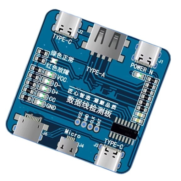 ROZYARD USB Fast Charging Cable Tester Tool For Voltages Current Monitoring Phone Repair