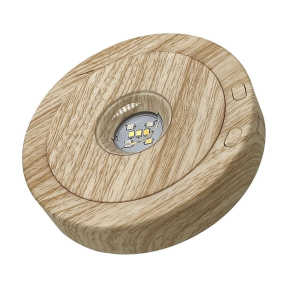 ROZYARD USB Rechargeable Crystal Display Stand 8 Lighting Effects 3 Speed Rotation