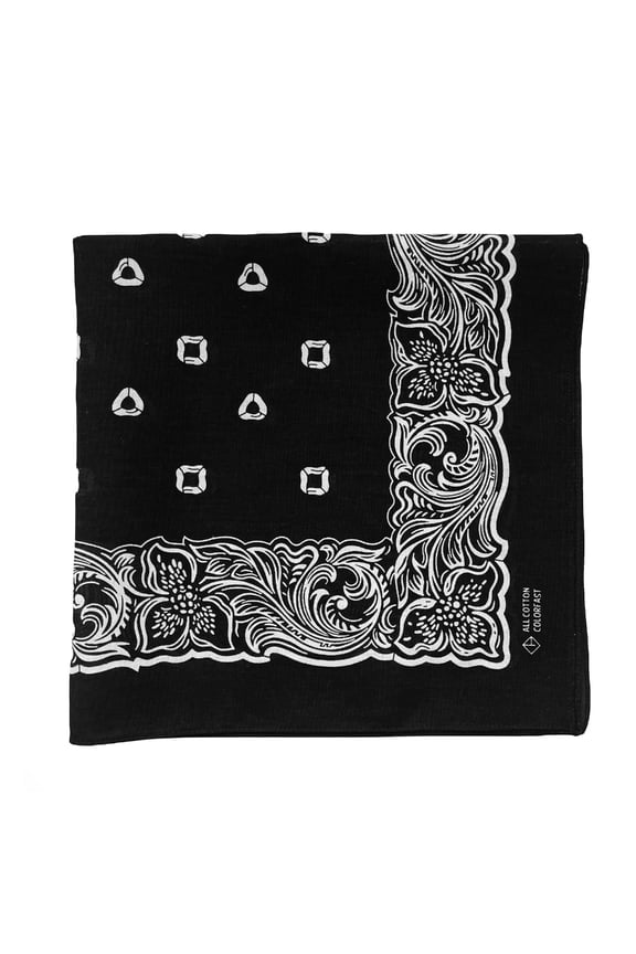 Unisex Party Print Bandannas Fashion Neck Scarf Square Kerchiefs Hiphop Headwrap