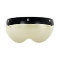 thumbnail image 1 of ROZYARD Universal 3-Snap Flip Up Open Face Motorcycle Helmet Visor Lens Shield Sunglass, 1 of 19