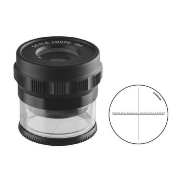 ROZYARD Upgraded Stand Measuring Magnifier Scale Loupe Magnifying Glass Professional