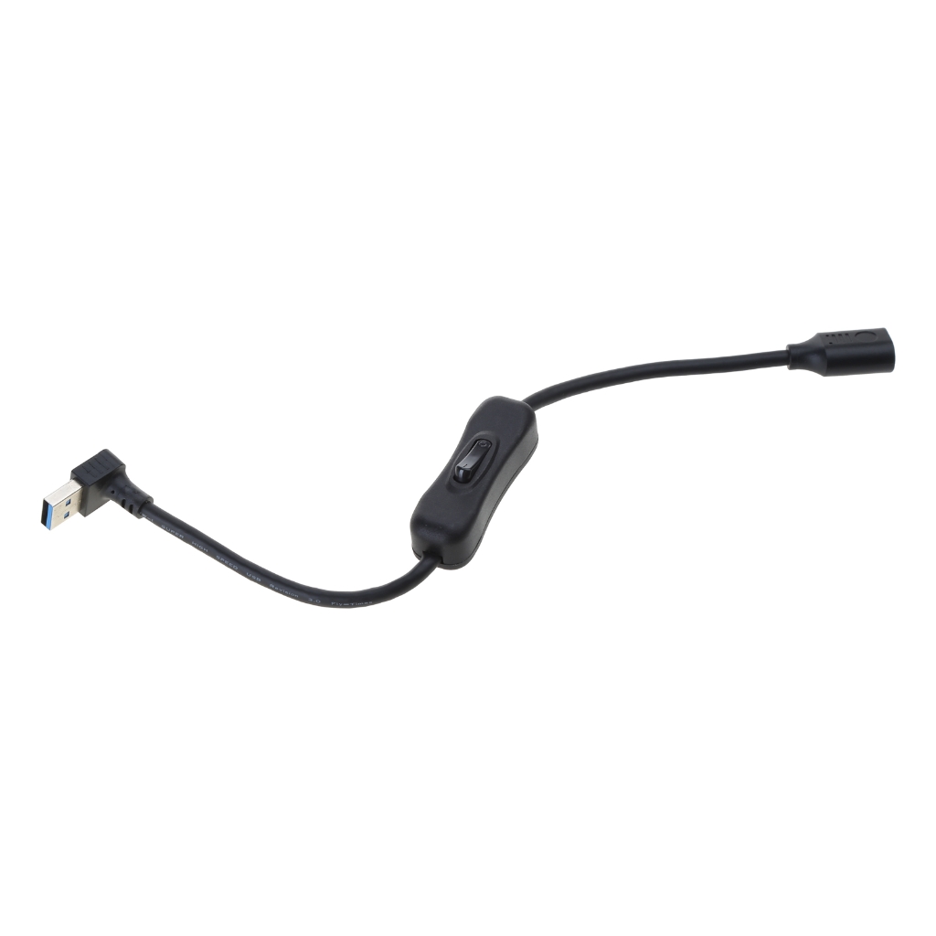 ROZYARD Upperbended USB Extension Cable Support Data Transmission with