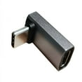 ROZYARD UsbC 90 Degree Adapter 40Gbps Right Angle TypeC Adapter Male
