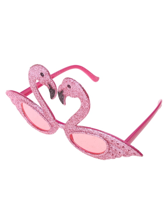 Vintage Flamingo Shape Lens Sunglasses for Taking Photo Tools Hiphop Glasses