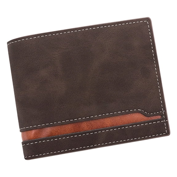 ROZYARD Vintage Patchwork Wallet Retro Design PU Coin Purse Multiple Card Slots