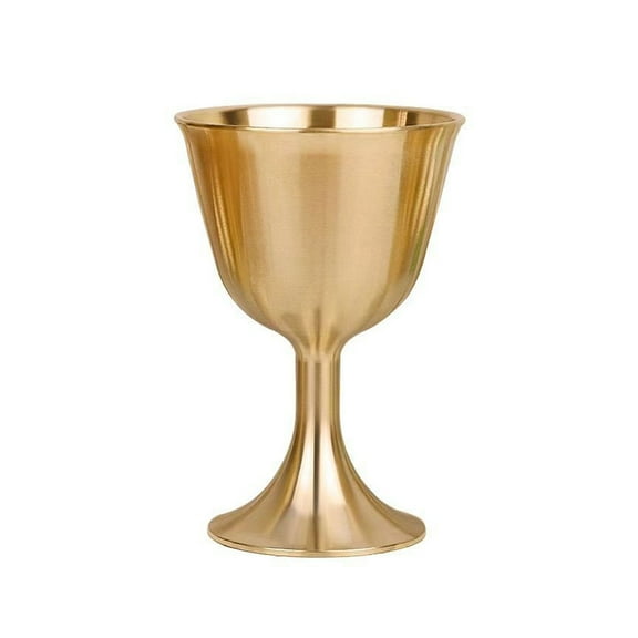 Vintage Handmade Pure Copper Wine Glass Water Goblet Unique Retro Wine Cup