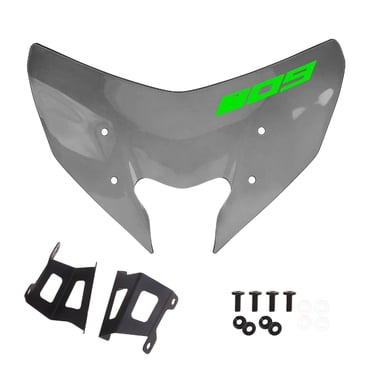MT-09 Motorcycle Windshield Flyscreen 2021-2023 - Light Smoke PC Plastic Wind Deflector