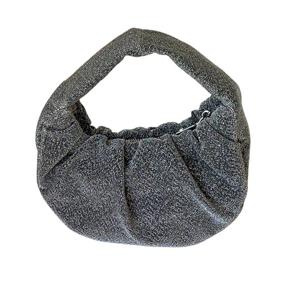 ROZYARD Women Ruched Handbag Dating Bag Korean Styles Dumplings Bag Top Handle Bag