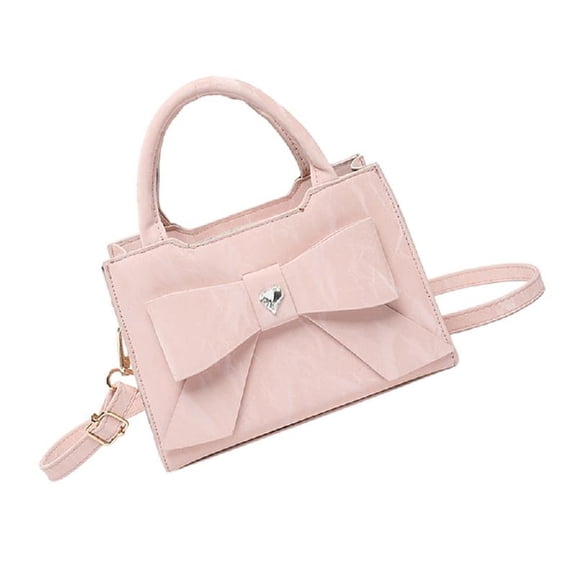 ROZYARD Women Top Handle Handbag PU Crossbody Bag Lovely Bowknot Shoulder Bag