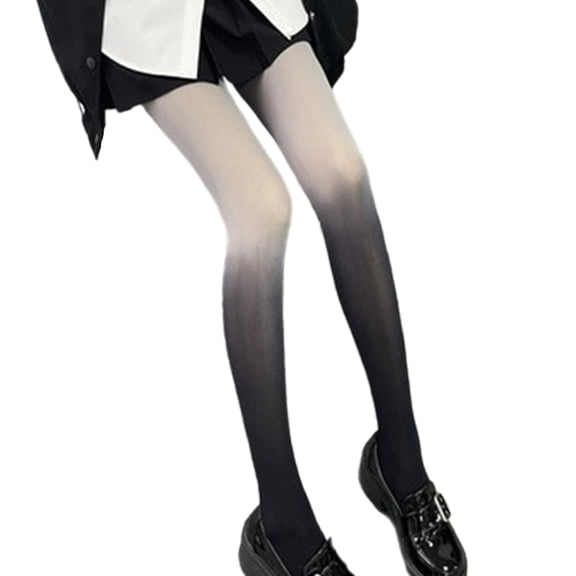 ROZYARD Women's Sheer Tights High Waist Pantyhose Gradients Thigh High Stockings