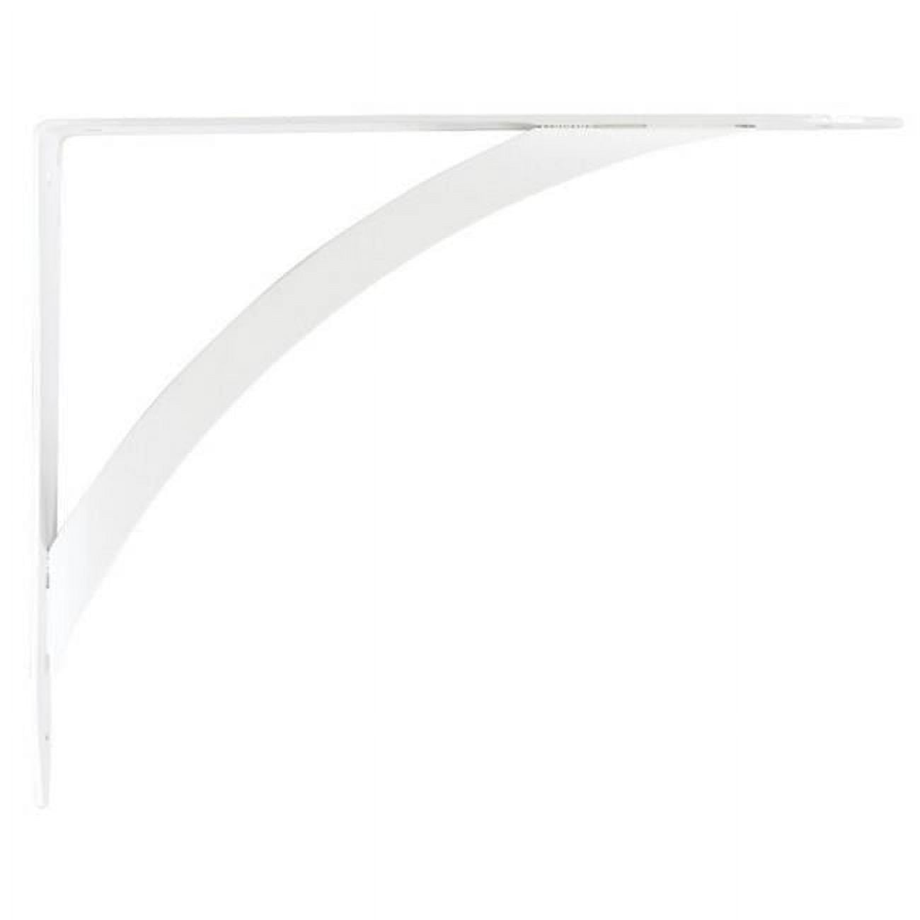 RP-0053-10WT 10 in. White Elegant Shelf Bracket - pack of 10