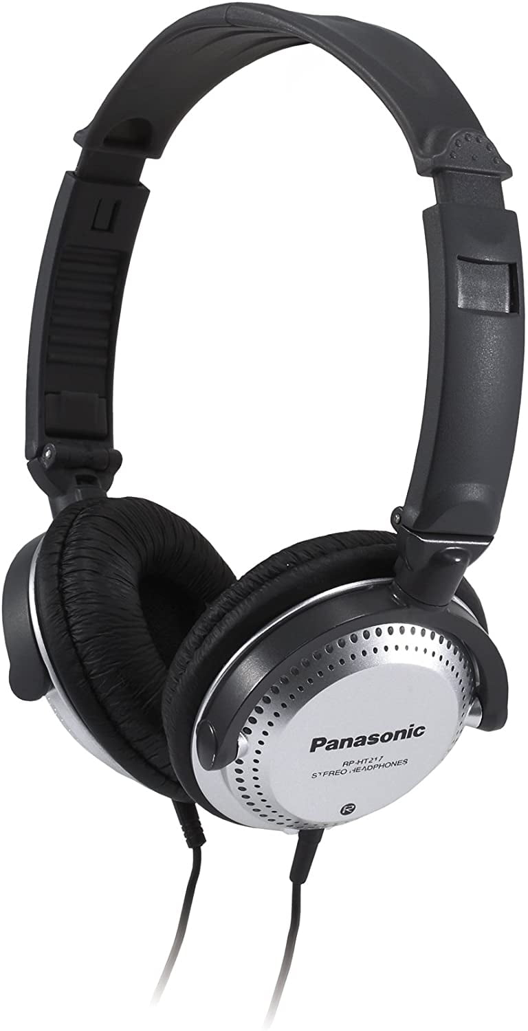 Panasonic RP-HT227 Wired Stereo Headphones Binaural 14Hz - 24kHz Silver