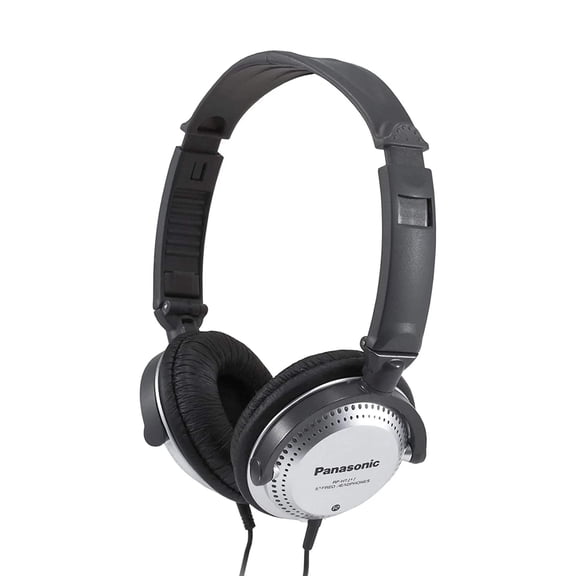 Panasonic Stereo Headphones On Ear Headphones with XBS Port, Integrated Volume Controller and Lightweight Foldable Design