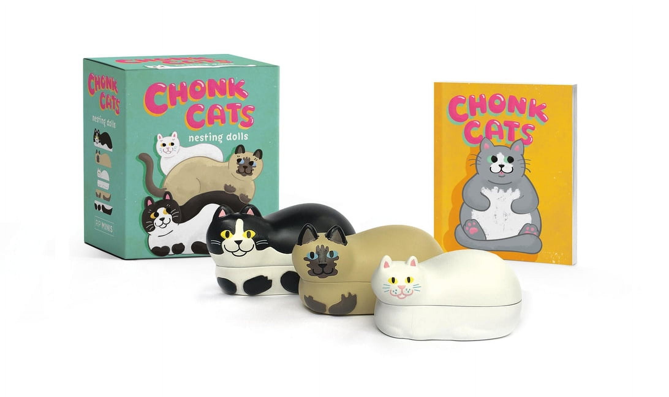 Chonk Cats Nesting Dolls (Paperback) - Walmart.com