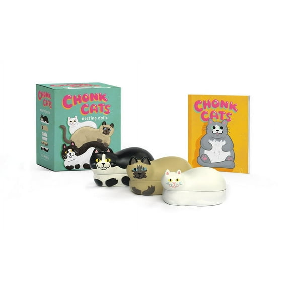 Chonk Cats Nesting Dolls (Paperback)