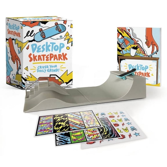 Rp Minis Desktop Skatepark: Crush Your Daily Grind!, (Paperback)