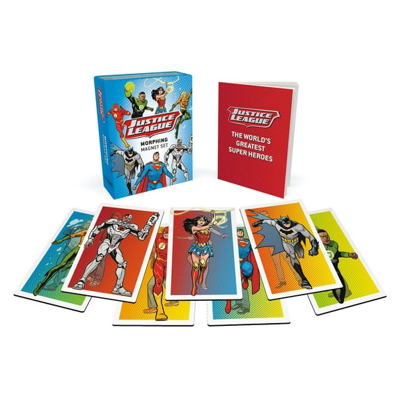 RP Minis: Justice League: Morphing Magnet Set : (Set of 7 Lenticular Magnets) (Paperback)