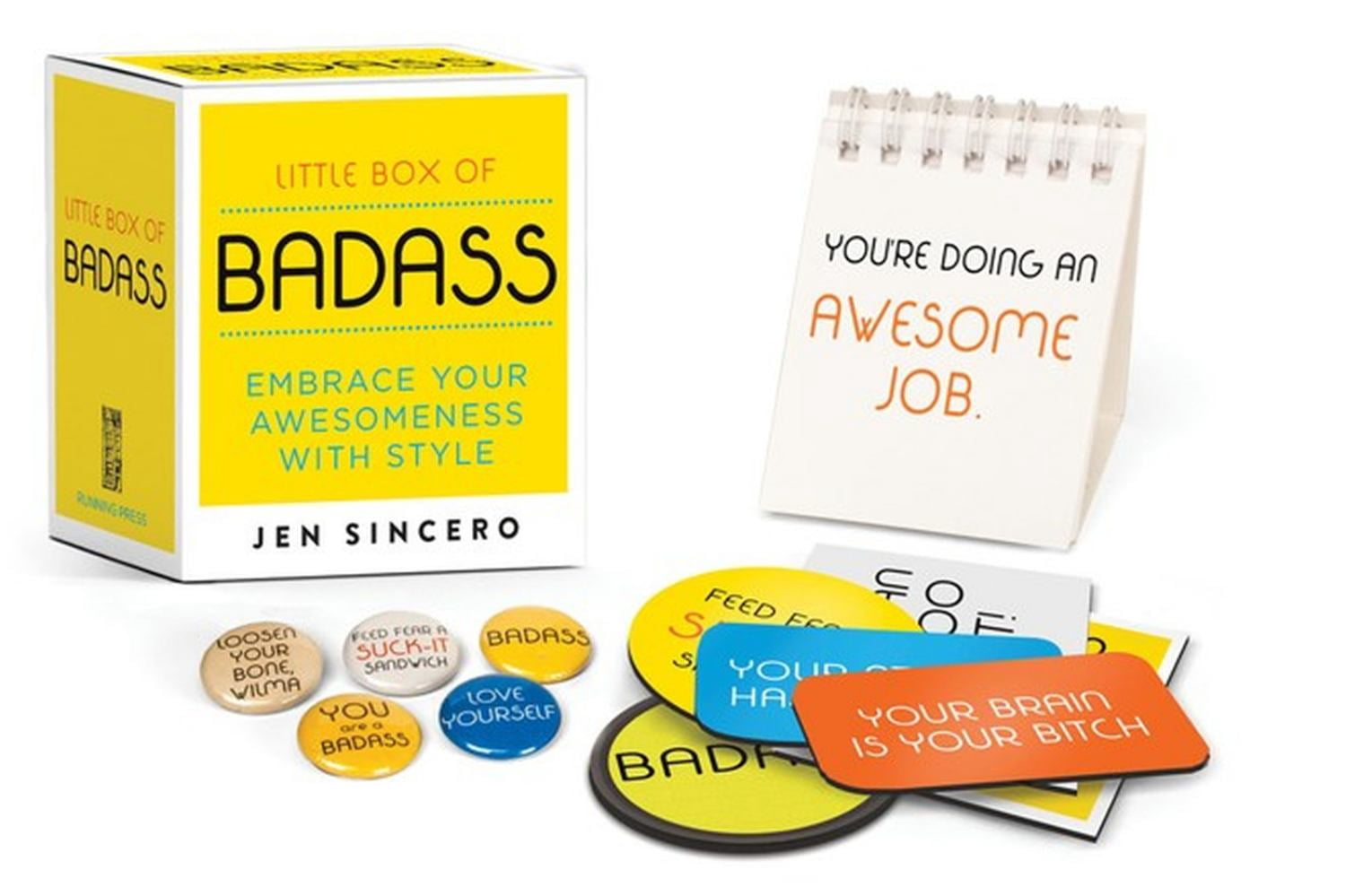 Little Box of Badass: Embrace Your Awesomeness with Style (Paperback) by Jen Sincero