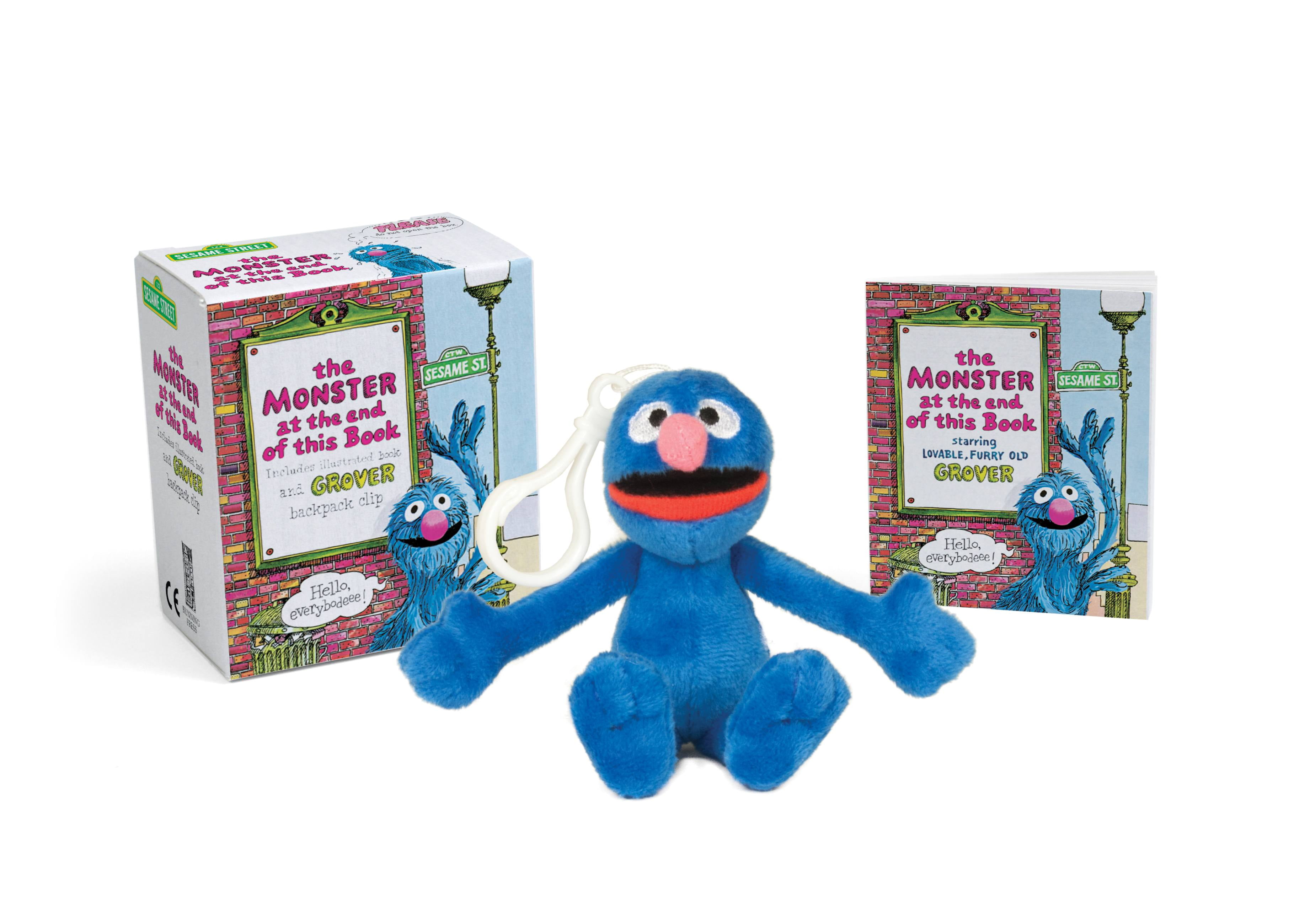 Grover Backpack RP Minis: Sesame Street: The Monster at the End of this Book : Includes ...