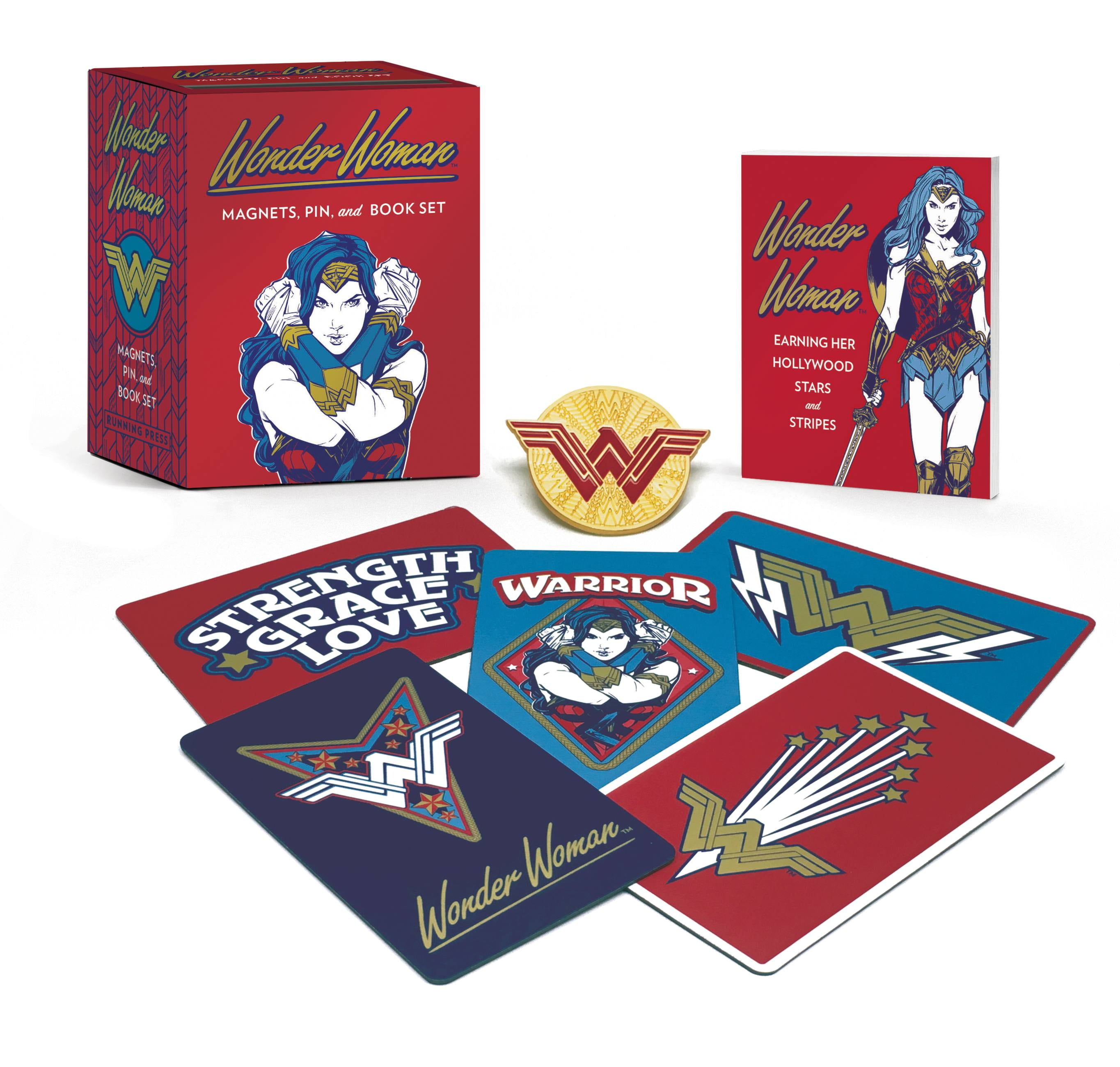 MATTHEW K MANNING RP Minis: Wonder Woman: Magnets, Pin, and Book Set (Paperback)