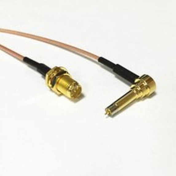 RP-SMA Female Jack nut Connector Switch MS156 Right Angle Connector RG178 15CM 6" Adapter High Quality Ships Quickly From USA