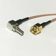 thumbnail image 1 of RP-SMA Male Plug Connector Switch CRC9 Right Angle Connector RG178 15CM 6" Adapter High Quality Ships Quickly From USA, 1 of 1