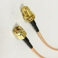 thumbnail image 1 of RP SMA Male Switch RP-SMA Female Pigtail Cable RG316 Fast Ship 15CM High Quality Ships Quickly From USA, 1 of 2