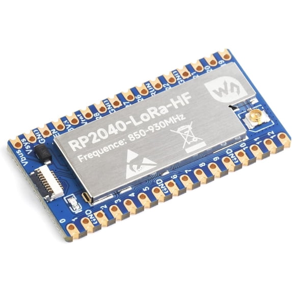 RP2040-LoRa Development Board, Integrates SX1262 RF Chip, Long-Range Communication, HF, Single Board
