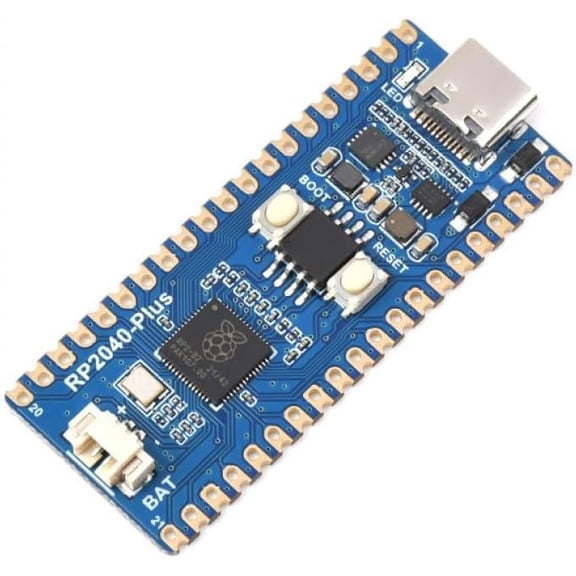RP2040 Plus Microcontroller Development Board with USB-C and 4MB 16MB Flash for IoT DIY Electronics Projects SKU-20290