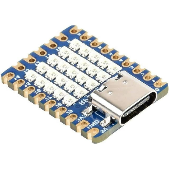 RP2040 Raspberry Microcontroller Board With Built-in 5x5 LED ...